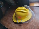 Vintage Firefighters Helmet -ed Bullard "hard Boiled" W/ Plectron Shield. Fixed Price $69.99.