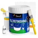 Dwil Paint And Tile Refinishing Kit With Tools White Bathtub Wa.... Fixed Price $83.52.
