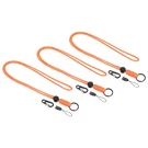 Badge Lanyard 20 Inch, 3 Pack Necklace Keychain Cord Metal Clasp Hook Ring St.... Fixed Price $20.85.