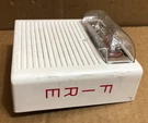 Wheelock AS-24MCW Fire Alarm Horn Strobe Light 75DB, White **. Fixed Price $34.99.