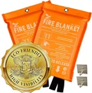 Supa Ant Emergency Fire Blanket For Home And Kitchen - Pack 40" 2PK, Orange. Fixed Price $50.28.
