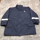 Magid Fr Jacket Men's Size 5XL Reg Blue Twill Weave Protective Safety Flash Fire. Fixed Price $69.90.