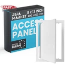 Repa Market 8 X 12 Inch Access Panel For Drywall White Abs Plastic. Fixed Price $26.83.