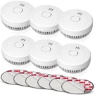 Ecoey Smoke Alarm Fire Detector, Battery Included Photoelectric W. Fixed Price $181.99.