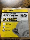 First Alert 9120B6CP/ SMI100-AC Smoke Alarm Pack. Fixed Price $87.99.
