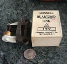 Vintage Antique Fire Grinnell Quartzoid Fusible Bulb Link 250LBS 175 Degree. Fixed Price $27.50.