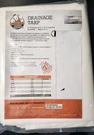 Strongman Drainage Tarp 6' X 8' Cut Size DT68 Fire Retardant 3/4'' Garden Hose. Fixed Price $29.99.