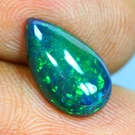 1.64CTS Superior 3D Electric Fire Flash Pattern Natural Welo Black Opal Gems. Fixed Price $15.18.