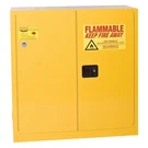 Eagle 1932X Flammable Liquid Safety Cabinet,yellow 55EA91. Fixed Price $1520.00.