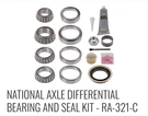New Federal Mogul RA321C National Oil Seals Axel Seal/bearing Kit RA-321-C. Fixed Price $47.99.