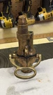 Grinnell Company 1925 Antique Brass Steam/water. Flame Buster 1.5 Inch Nozzle. Fixed Price $1000.00.