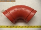 Victaulic 4" Grooved 90 Degree Elbow No. 10 4/114.3. Fixed Price $60.27.