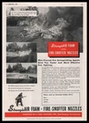 1946 Strangleair Foam Fire Snuffer Nozzles East Reading Pennsylvania Print. Fixed Price $16.77.