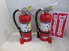 2-5LB.(AMEREX)COMPLETELY Refurbished Fire Extinguishers 2026 Certification Tags. Fixed Price $96.90.