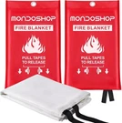 Mondoshop Fire Blankets Emergency For Kitchen Home - Retardant.... Fixed Price $20.99.
