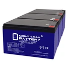 Mighty Max 12V 12AH Gel F2 Battery Compatible With Simplex 2081-9274 3 Pack. Fixed Price $89.99.