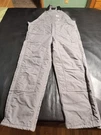 Carhartt FRR44 Stl Flame-resistant Duck Bib Overall Quilt Lined Men's 38X32. Fixed Price $95.00.