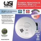 Usi Electric MCN108 Carbon Monoxide Natural Gas Alarm Detector Wired W/ Backup. Fixed Price $29.95.