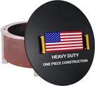 Snuffer Lid 35" Round With Wooden Handle-fit For Size Up To 33". Fixed Price $114.99.