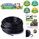 Durable 50FT 1/4 Inch Flexible Drip Irrigation Hose - Easy Setup & Weatherproof. Fixed Price $18.99.