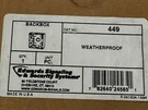 Edwards Signaling 449 Weatherproof Box, Grey (lot 3 Pcs.). Fixed Price $59.00.