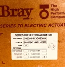 Bray 70-0201SVH 120 Vac Industrial Actuator Modulating #700201-113G0536/A. Fixed Price $975.00.