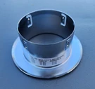 Tyco Model Flush And Recessed Fire Sprinkler Escutcheon For Dry Pendent, Chrome. Fixed Price $14.98.