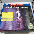 First Alert Three-story Portable Fire Escape Ladder, 24 Feet, EL53W-2 Grey. Fixed Price $32.99.