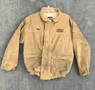 Bulwark Fr Canvas Jacket Mens Large Brown Bomber Arc 35 Work Zip JLB8BD7 Marks. Fixed Price $47.92.