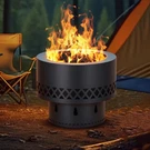 Garvee Smokeless 19IN Wood Burning Table-black Carbon STEEL/19'. Fixed Price $350.00.