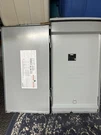 Siemens 200A Main Lug Gray Painted Metal Panel Board With Knockouts, Wall Mount. Fixed Price $125.00.