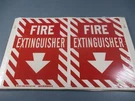 Brady Fire Extinguisher Signs 96908 - New. Fixed Price $15.99.