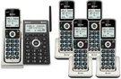 At&t Cordless Phone 5 Handsets Answering Machine Smart Call Block Bluetooth. Fixed Price $139.98.