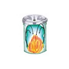 Justrite 26512 Trash Can Top,funnel,stays Open,slvr 3VNL1. Fixed Price $85.37.