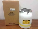 Justrite Part #12747 Non-metallic, Safety Disposal Can 5 Gallons New. Fixed Price $299.99.