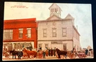 Fire Department Building, South Milwaukee, Wi, Horse-drawn Equipment 1914 Pc. Fixed Price $18.50.