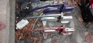 One Large Akron Fire Hose Clamp, Lever Operated, Heavy. Choose Your Color!. Fixed Price $149.00.