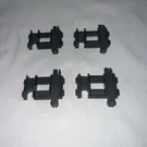 Thomas Trackmaster Lot Of 4 Adapters Gray. Fixed Price $18.99.