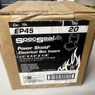 Specseal EP45 Power Shield Electrical Box Insert Fire Pad Of 20. Fixed Price $95.00.
