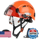 Green Devil Safety Hard Hat With Tinted & Clear Visor Vented Construction Helmet. Fixed Price $85.28.