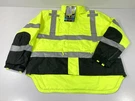 Radians RW32-3Z1Y Radwear Class Heavy Duty Rip Stop Hi Vis Rain Jacket Coat Lg. Fixed Price $53.19.