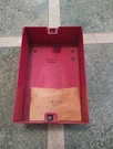 Simplex 2975-9145 Fire Alarm Av Back Box Red New. Fixed Price $18.63.
