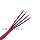 18/4 Fire Alarm Audio Wire Cable Conductor Awg Fplp Plenum - Red 1000FT. Fixed Price $265.95.