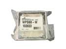 Eaton Wheelock Wpsbb-w 103033 Weatherproof Back White (new In Box). Fixed Price $16.95.