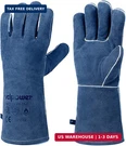 Vclpower Welding Gloves Heat Resistant Fireproof Leather For. Fixed Price $18.11.