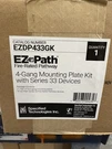 Path EZDP433GK 4-GANG Mounting Plate Kit With Series Devices. Fixed Price $500.00.