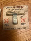 Rigid 2680396 24 Wrench Spring And Flat. Fixed Price $29.99.