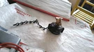 Fire Fighting Axmen 1" Nh Cap With Drain And Chain New CC1052-Y. Fixed Price $25.00.