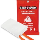 Secucaptain Emergency Fire Blanket For Home And Kitchen - 40"X40". Fixed Price $21.79.