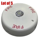 Lot Of : Siemens Slscw S54329-F15-A1 Ceiling Mount White Fire Alarm Fnfp. Fixed Price $240.00.